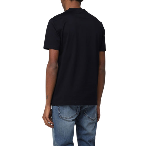 Emporio Armani T-Shirt T-shirt Uomo con logo in rilievo ton sur ton Blu navy P24-EMPORIO ARMANI8N1TD21JGYZ-0975-S - Francavilla Moda